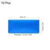 Unique Bargains Anodized Aluminium Durable Scratch-Resistant Waterproof Name Plate 10 Pcs - 2 of 4