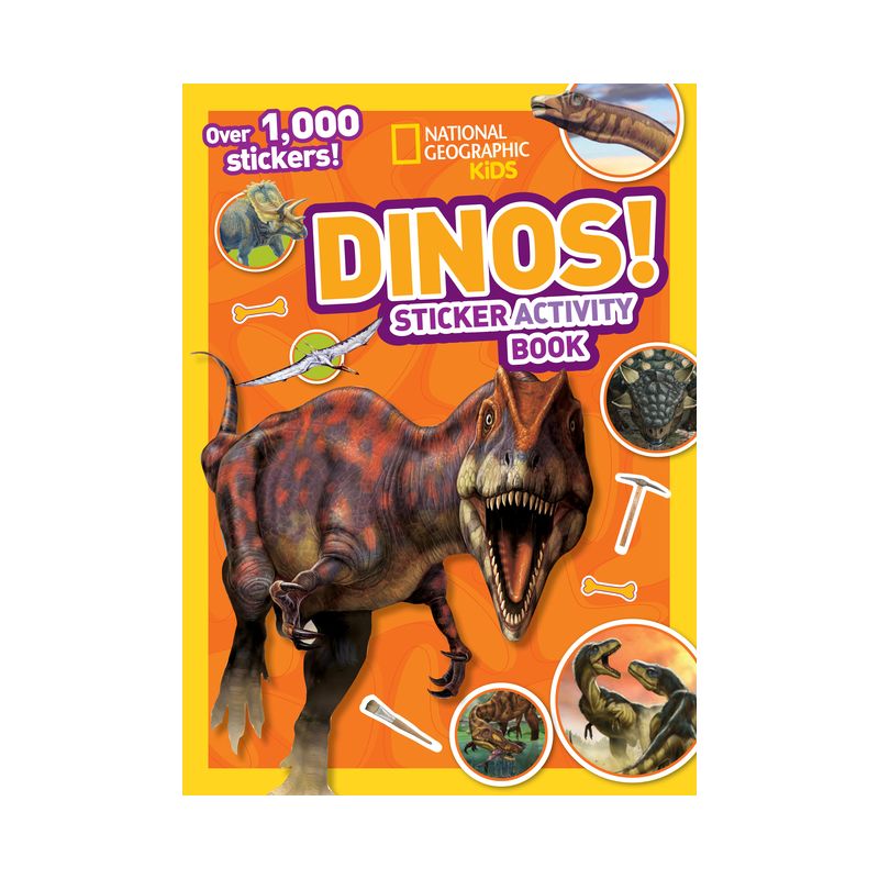 Dinos ( Ng Sticker Activity Books) (Paperback) by National Geographic Society (U.S.), 1 of 2