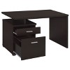 Grungis 47 Inch Office Desk with 1 Drawer and 1 Cabinet,Computer Desk for Home Office,Company - 2 of 4