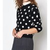 Women's Brettina B Polka Dot Wool Crew Neck Sweater - Joie - 2 of 4