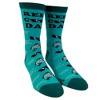 Crazy Dog T-Shirts Men's Reel Cool Dad Socks Funny Fathers Day Fishing Husband Fisherman - 2 of 4