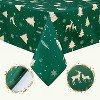 Christmas Tablecloth - Festive Waterproof Table Cover for Holiday Gatherings - 3 of 4