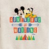 Boys' - Disney - Adventure Is Waiting With Tent Graphic Long Sleeve Fleece Sweatshirt - 2 of 4