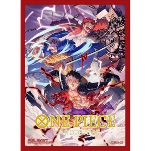 BANDAI One Piece Card Game Official Sleeves: Assortment 4 - Three Captains Card Sleeves (70-Pack) - 1 of 1