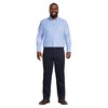 Lands' End Men's Traditional Fit Solid No Iron Supima Pinpoint Buttondown Collar Dress Shirt - 4 of 4