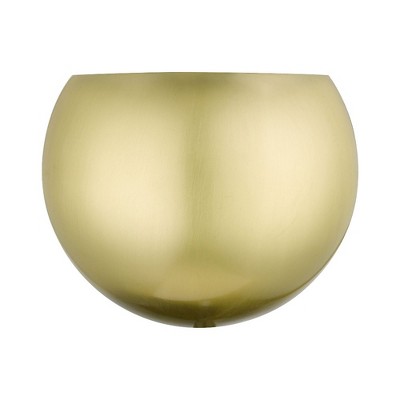 Livex Lighting Piedmont 1 - Light Wall Light in  Satin Brass