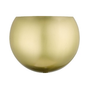 Livex Lighting Piedmont 1 - Light Wall Light in  Satin Brass - 1 of 1