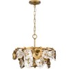 Progress Lighting Loretta 3-Light Pendant, Gold Ombre, Artisanal Clear Glass, Steel, Transitional, Design Series - 3 of 3