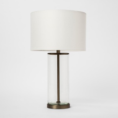 target white lamp shade