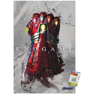 Trends International Marvel Avengers: Endgame - Stark Gauntlet Unframed Wall Poster Prints - 1 of 4