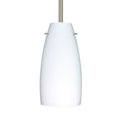 Besa Lighting Tao 10 1 - Light Pendant in  Satin Nickel
