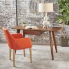 Kiersten Wood Writing Desk with Drawers Walnut - Christopher Knight Home - 2 of 4