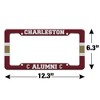 College of Charleston Alumni License Plate Tag Frame - 4 of 4