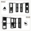 Aheaplus 100" × 100" Closet System wth Door and Wooden Drawers(Adjustable Width) - 3 of 4