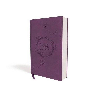 Icb, Holy Bible, Leathersoft, Purple - Large Print by  Thomas Nelson (Leather Bound)