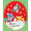 Girl's Pokemon Christmas Happy Holidays Patch T-Shirt - image 2 of 4