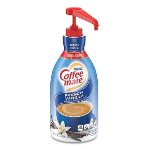 Coffee mate Liquid Coffee Creamer, French Vanilla, 1500mL Pump Bottle - 1 of 4