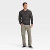 Men's V-Neck Sweater - Goodfellow & Co™ Navy Blue - 3 of 3