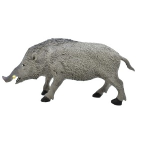 Collectible Wildlife Gifts | Boar, Wild Pig,  Plastic Animal, Educational, Realistic Hand Painted Figure,  Model,   Gift,   5 1/2"    F159 B24 - 1 of 4