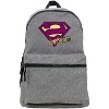 Superman Bizarro Shield Logo Lightweight Backpack - 2 of 4