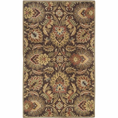 Hauteloom Chesterton 1028 Hand Tufted Brown Wool Rug