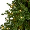 Nearly Natural 7-ft South Carolina Spruce Artificial Christmas Tree with 500 White Warm Lights and 2644 Bendable Branches - 3 of 4