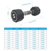 Kebolax A4A 20LB per piece Dumbbell for both commercial and home usage High-end Coated Octagon Dumbbells - 3 of 4