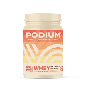 Podium Nutrition Whey Protein - Chocolate Brownie - 1.34lb/ 15 Servings - 1 of 4