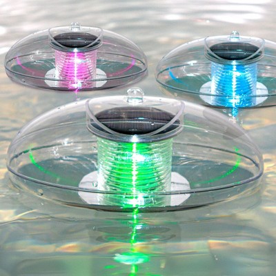 5 Star Super Deals Solar Powered LED Floating Pool Lights - Waterproof, Color Changing, Orbs for Swimming Pools, Ponds, Gardens, and Patios