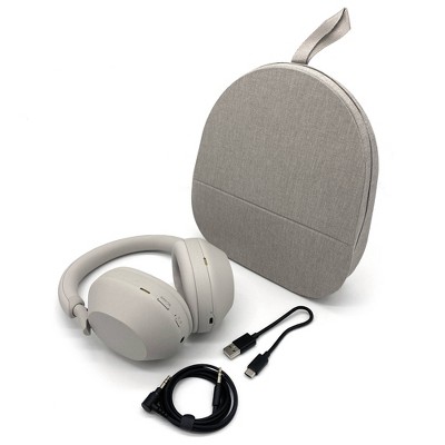 Sony WH-1000XM5 Premium Noise Cancelling Wireless Over-Ear Headphones  (Silver) - JB Hi-Fi