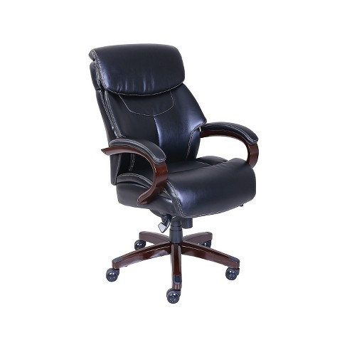 La-Z-Boy Bradley Bonded Leather Executive Chair Black (46089-CC) 46089CC - image 1 of 4