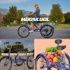 Docred Adult Tricycles 3 Wheel 7 Speed 20/24/26 inch Cruise Bike Adults Tricycle with Basket Recreation Shopping Exercise for Seniors Women Men - 4 of 4
