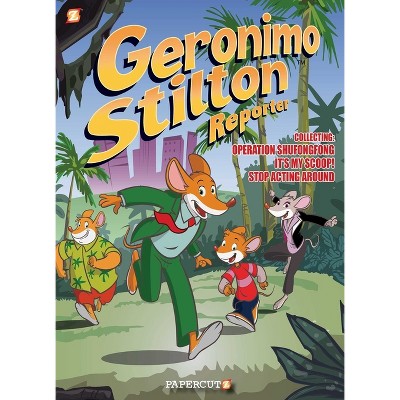 Geronimo Stilton Reporter 3 In 1 #1 - (geronimo Stilton Reporter Graphic  Novels) (paperback) : Target