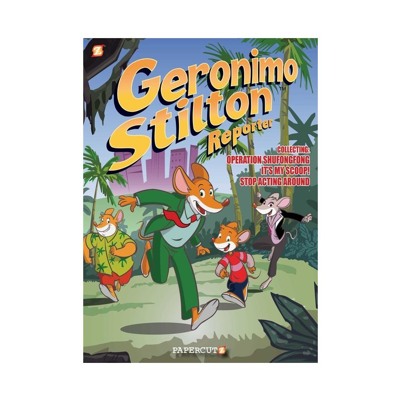 Geronimo Stilton Reporter 3 in 1 #1 - (Geronimo Stilton Reporter Graphic Novels) (Paperback), 1 of 2