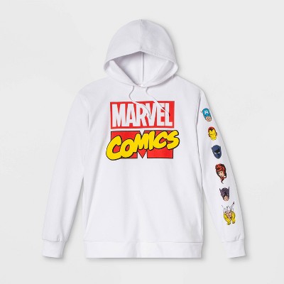 white avengers hoodie