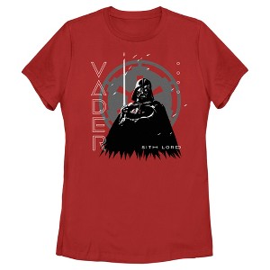 Women's Star Wars: Obi-Wan Kenobi Darth Vader Sith Lord T-Shirt - 1 of 4