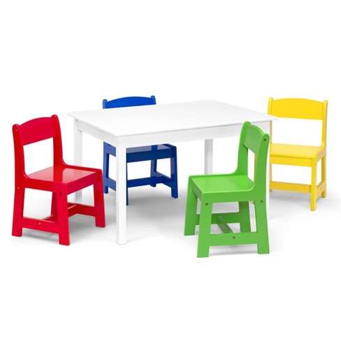  Delta Children MySize Kids Wood Table and Chair Set (2