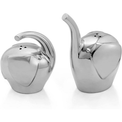 Nambe Savanna Salt & Pepper Shakers, Set of 2 for Home Décor, Made with Nambe Alloy, Designed by Neil Cohen