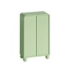 Sevobal Decorative Storage Cabinets Modern Sideboard Cabinet with Doors and Shelves, for Living Room, Dining Room, Green, 27.56*13.78*45.28 - 4 of 4
