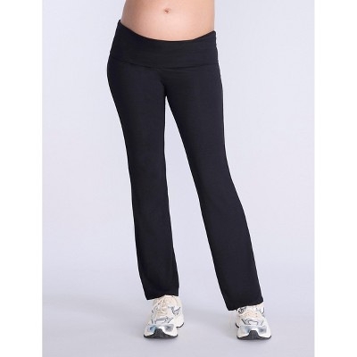 Women's Roll Over Waistband Flare Legging | Motherhood Maternity