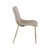 Meridian Furniture,Isla Vegan Leather Dining Chair, Set of 2 - 3 of 4