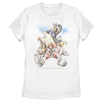 Women's Kingdom Hearts Final Mix Box Art T-Shirt