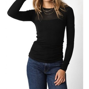 Women's Illusion Top - OLIVACEOUS - 1 of 4