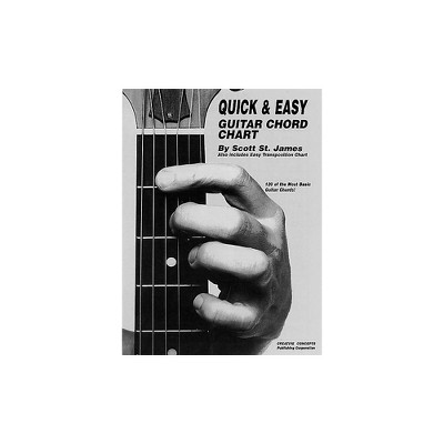 Creative Concepts Quick and Easy Guitar Chord Chart Book
