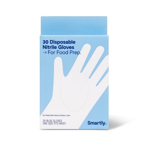 Blue Nitrile Gloves 4 mil, Powder Free - Gloves.com