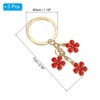 Unique Bargains Cute Flower Women Gifts Pendant Keychain for Purse Decor - 2 of 4
