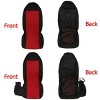 GOTGELIF 2Pcs Breathable & Comfy Fabric Front Seat Covers for Ford Ranger 2004-2012 - 3 of 4