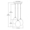 Elk Home Whisp 3 - Light Pendant in  Oil Rubbed Bronze - 2 of 2