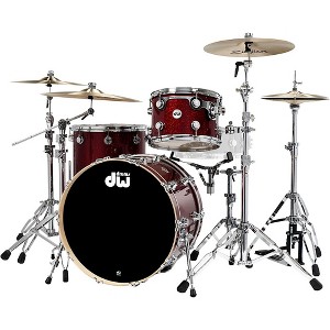DW SSC Collector's Series 3-Piece FinishPly Shell Pack With Chrome Hardware - 1 of 3