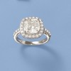Ross-Simons 3.55 ct. t.w. CZ Ring in Sterling Silver - 4 of 4